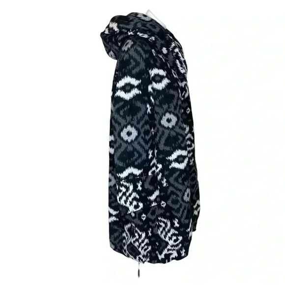 Lafayette 148 New York long jacquard duster jacket  trench opera coat modest - Picture 3 of 5